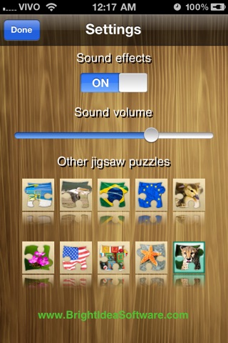 Bright puzzles: Wild Animals Lite screenshot 3