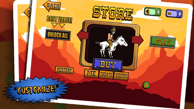 Lone Cowboy Ranger Horse Racing Games Free(圖2)-速報App