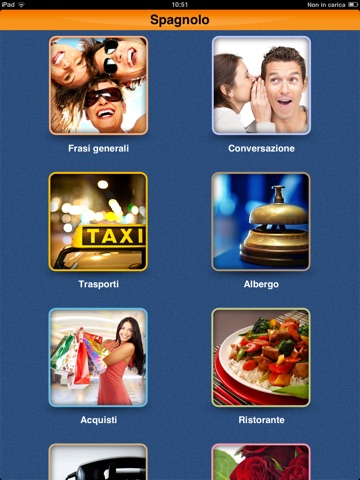 iSpeak Spanish HD: Interactive conversation course - learn to speak with vocabulary audio lessons, intensive grammar exercises and test quizzes screenshot 3