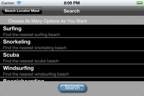 Beach Locator South Maui screenshot 2