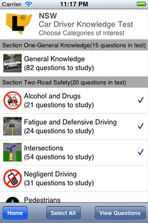 NSW Car Test