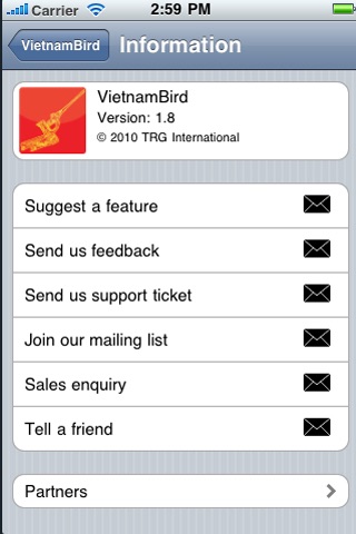 VietnamBird screenshot 4