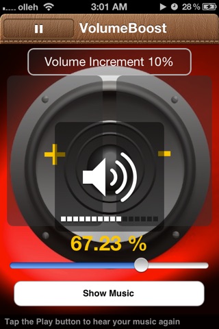 Volume Up - Control of Your Sound screenshot 2