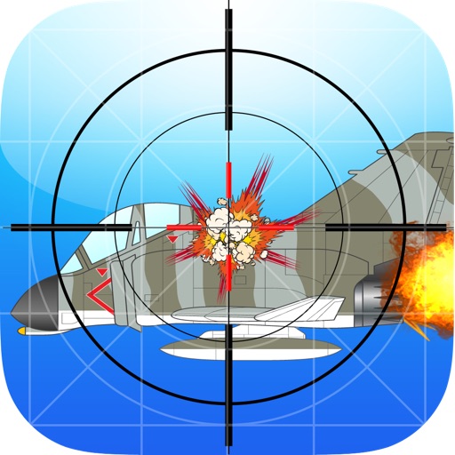 Snipe The Jet Fighter Game - First person Sniper shooter Apps icon