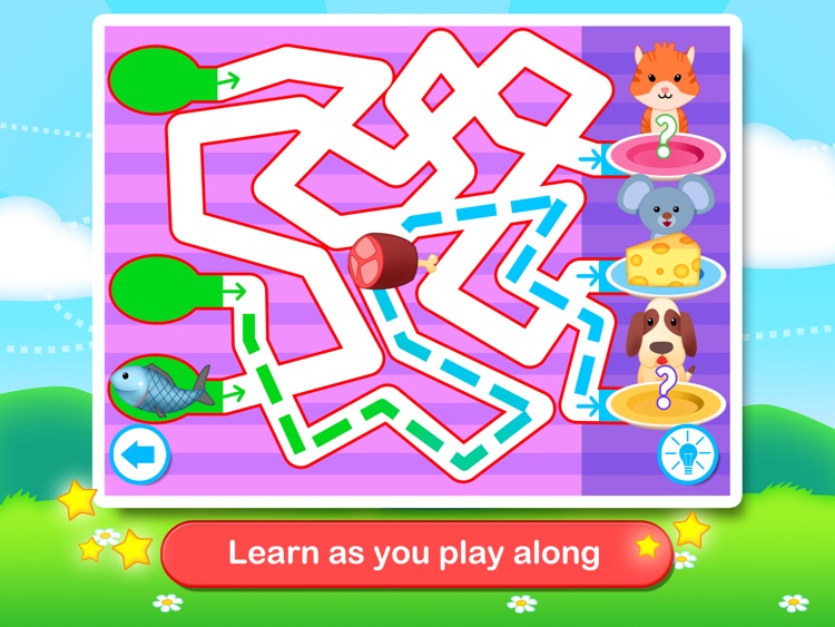 Toddler Maze 123 - Fun learning with Children animated puzzle game