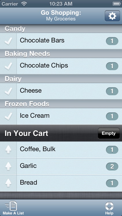 GroceryList - The Fastest Way to Make Your Grocery List screenshot-4