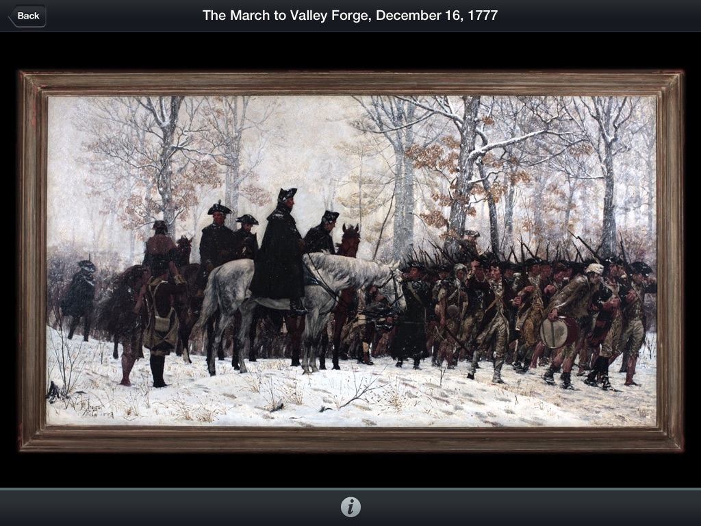 American Revolution Interactive Timeline for iPad screenshot 4