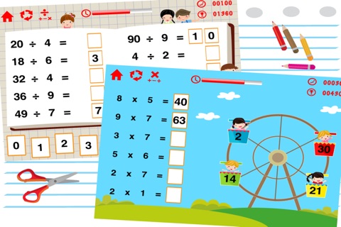 Math Tables (8 Activities) screenshot 2