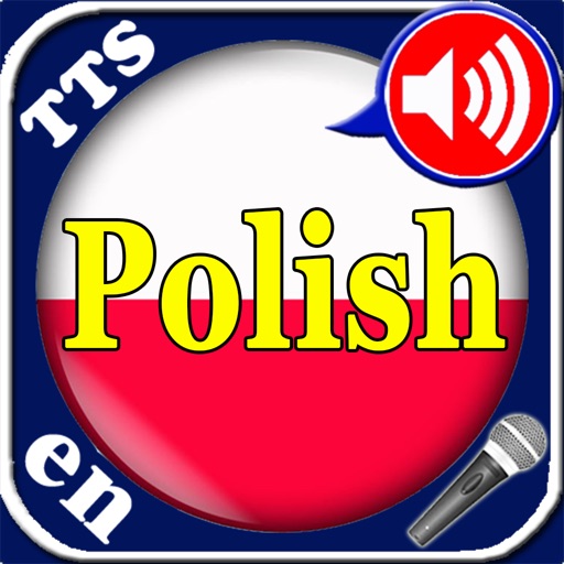 High Tech Polish vocabulary trainer Application with Microphone recordings, Text-to-Speech synthesis and speech recognition as well as comfortable learning modes. icon