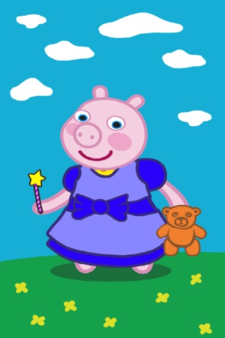 Dressing up Pig Game Pro - Kids Safe App No Adverts screenshot 3