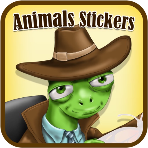 Animals Card Designer -  Create cards using animals stickers icon