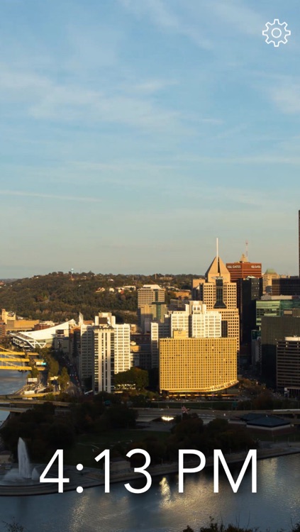 The World View Clock - Pittsburgh Edition screenshot-3