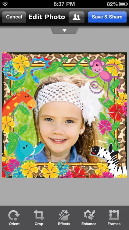 Kids Photo Frames & Stickers screenshot-3