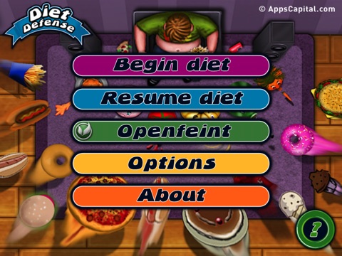 Diet Defense HD screenshot 2
