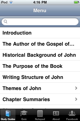 The Gospel of John Bible Study App