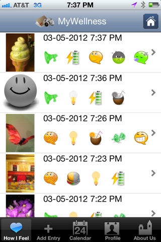 MyWellnessApp screenshot 2