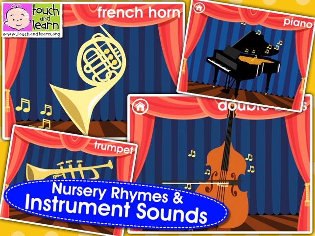 Peekaboo Orchestra HD - preschool musical instruments, sound(圖5)-速報App