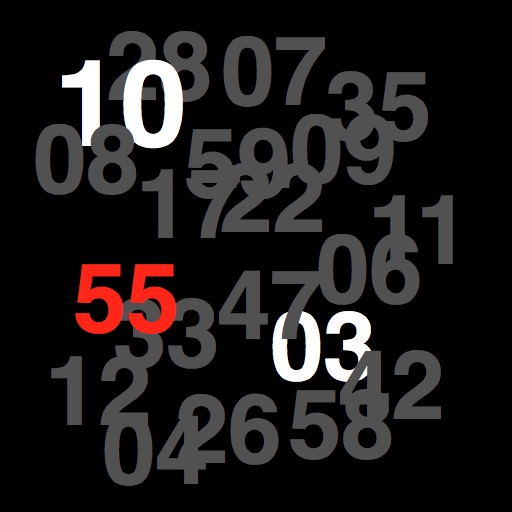 Number Clock by James Schultz