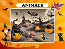 Game screenshot Abby Monkey® Halloween Animals Shape Puzzle for Toddlers and Preschool Explorers mod apk