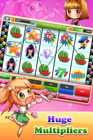 Chibi Slots 777 - Free Las Vegas Slot Machine screenshot 3