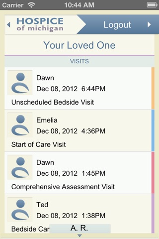 HOM Cares screenshot 2