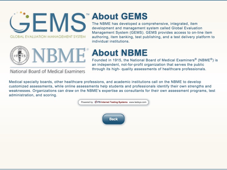 GEMS by NBME