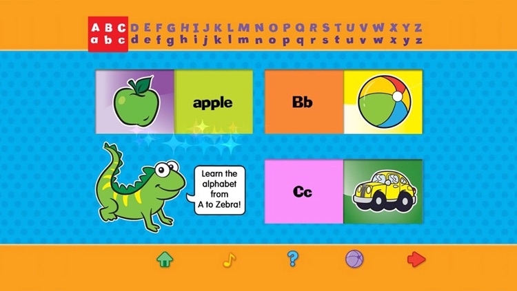 A is for Apple - Shiny Sliders
