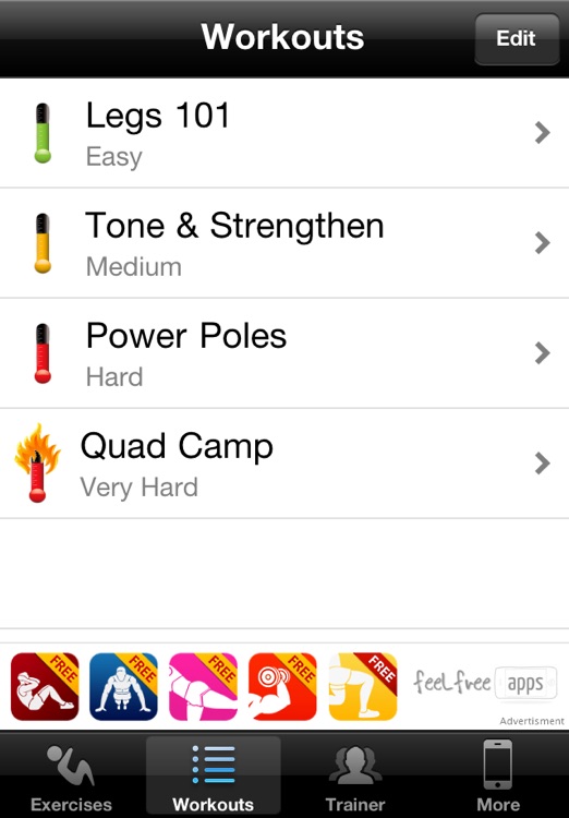 Leg Workouts Free screenshot-3