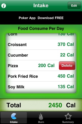 Calorie Calculator Quick screenshot 2