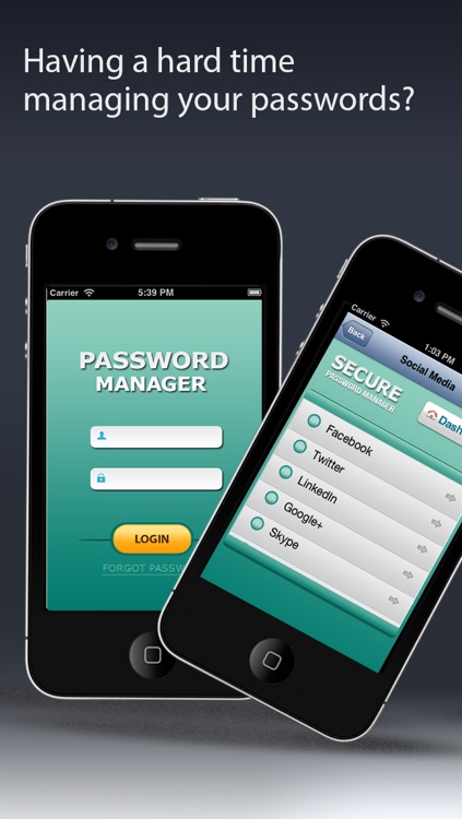 Secure Credit Cards & Password Storage