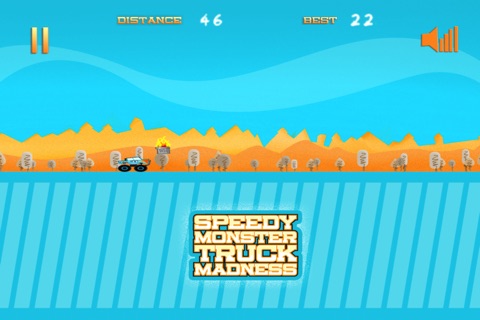 Speedy Monster Truck Madness Lite screenshot 4