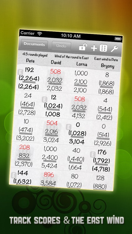 Mahjong Score Book