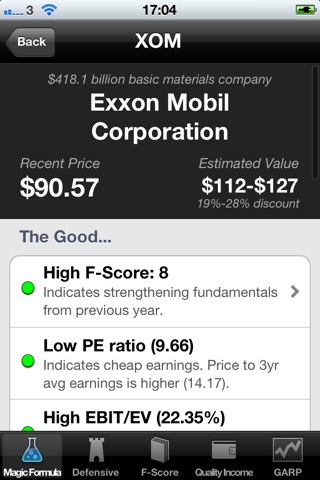 Value Investors Review screenshot 3