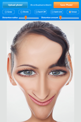 Liquid Face , Comic Face Effects , distort - Funny Photo Warp, Deform , Booth تغير و تشويه الوجه بشكل مضحك تكبير الأنف والعين رسم وتلوين screenshot 4
