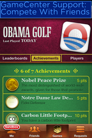Obama Golf Around The World Free Lite Edition - Fly Worldwide Golfing on the Tax Payer Dime screenshot 3