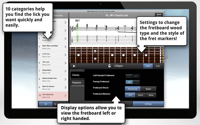 Matt Warnock 101 Jazz Guitar Licks(圖3)-速報App