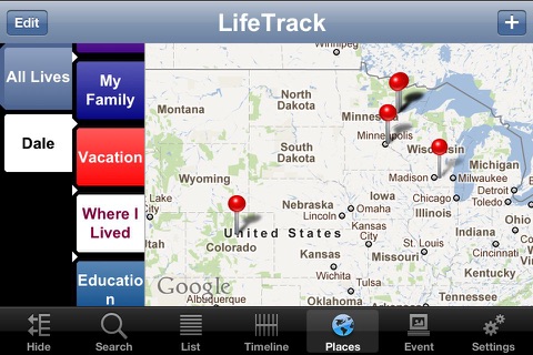 LifeTrack screenshot 3