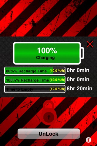 Charger Lock + Charger Detaching detection + Notification for full-charge