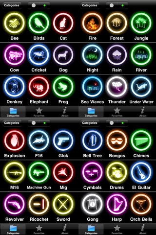 Glow Sound Buttons - Awesome All in 1 Soundbox screenshot 3