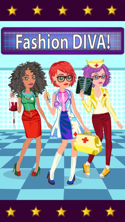 Doctor Dentist And Nurse Fashion Salon - A Fun Hospital Dress Up Makeover Game For Girls FREE