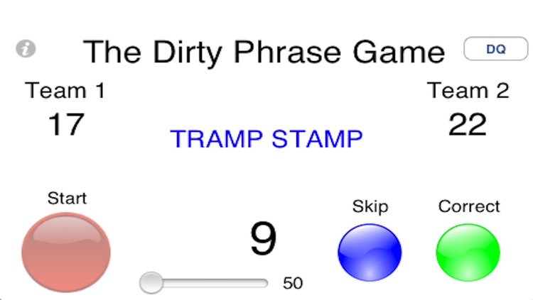 The Dirty Phrase Game