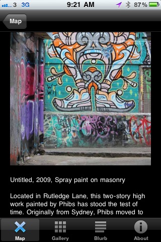 Detour Melbourne Street Art Guide screenshot 3