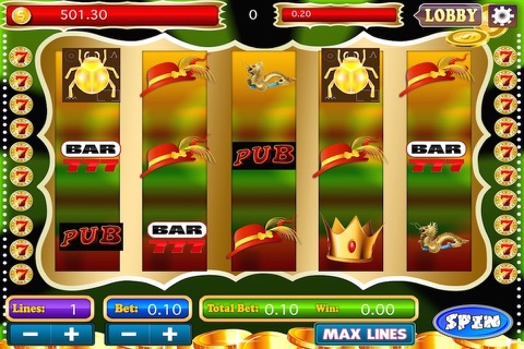 Lucky Mania Slots - Xtreme Las Vegas 777 Lucky Slot Machine Reels screenshot 2