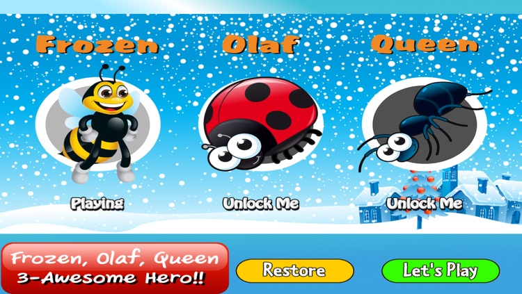 Frozen Bubble Snowman screenshot-3