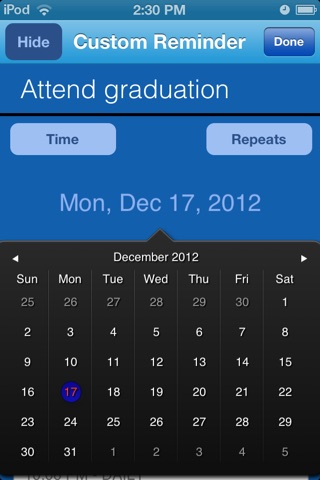 Custom Reminder screenshot 3