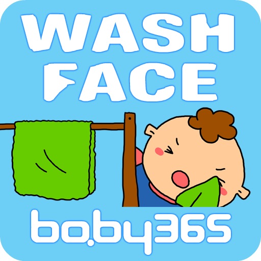 Wash face-baby365 icon