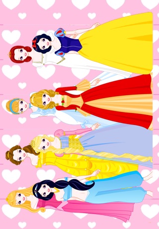 Princess Dress Up Lite screenshot 3