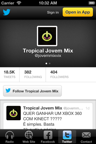 Radio Jovem Tropical screenshot 3