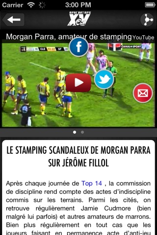 Rencontres à XV - Toute l'actualité Rugby screenshot 2