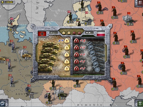 European War 2 for iPad screenshot 2